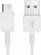 Originele Samsung USB-A naar USB-C kabel 1 Meter Wit afbeelding 1