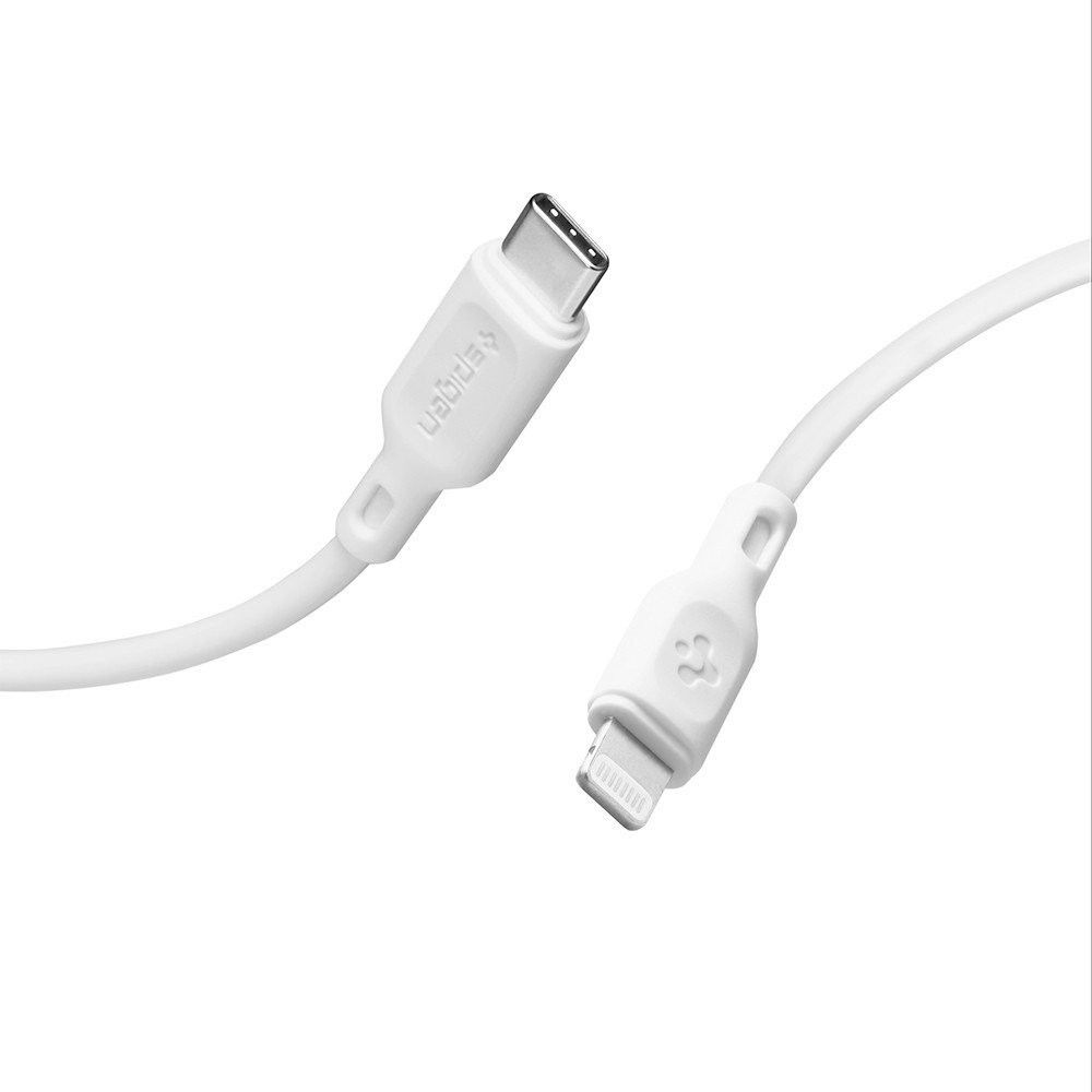 Spigen Essential USB-C Lightning Kabel 1 Meter Wit afbeelding 3