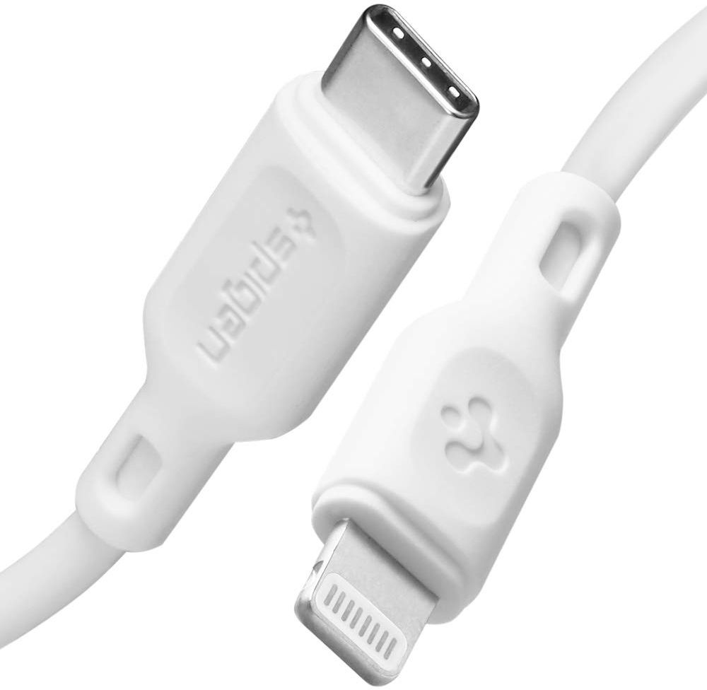 Spigen Essential USB-C Lightning Kabel 1 Meter Wit afbeelding 4