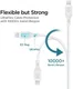 Spigen Essential USB-C Lightning Kabel 1 Meter Wit afbeelding 6