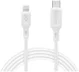 Spigen Essential USB-C Lightning Kabel 1 Meter Wit afbeelding 1
