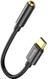 Baseus USB-C to 3.5mm headphone Jack Zwart afbeelding 8