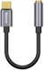 Baseus USB-C to 3.5mm headphone Jack Donker Grijs afbeelding 1