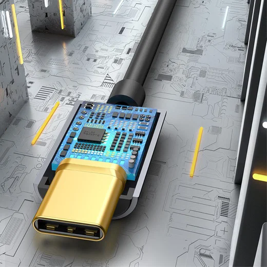 Baseus USB-C to 3.5mm headphone Jack Donker Grijs afbeelding 12