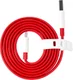 Orginele OnePlus Warp USB-C kabel 1m Rood/Wit afbeelding 2