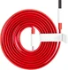 Orginele OnePlus Warp USB-C kabel 1.5m Rood/Wit afbeelding 1