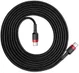 Baseus Cafule Series PD2.0 Flash Charge USB-C Kabel 2m Rood/Zwart afbeelding 4