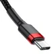 Baseus Cafule Series PD2.0 Flash Charge USB-C Kabel 2m Rood/Zwart afbeelding 6