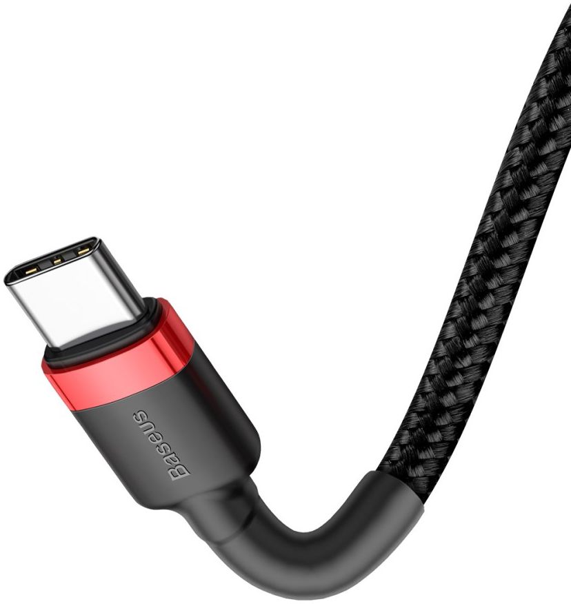 Baseus Cafule Series PD2.0 Flash Charge USB-C Kabel 2m Rood/Zwart afbeelding 7