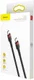 Baseus Cafule Series PD2.0 Flash Charge USB-C Kabel 2m Rood/Zwart afbeelding 8