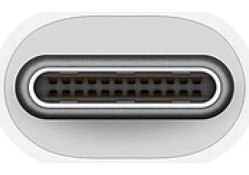 Originele Apple USB-C naar USB en Digital AV / HDMI Adapter Wit afbeelding 3