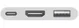 Originele Apple USB-C naar USB en Digital AV / HDMI Adapter Wit afbeelding 2