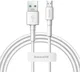 Baseus 20W Quick Charge Micro-USB Kabel 1m Wit afbeelding 1