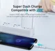 Baseus 20W Quick Charge Micro-USB Kabel 1m Wit afbeelding 10