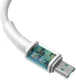 Baseus 20W Quick Charge Micro-USB Kabel 1m Wit afbeelding 2