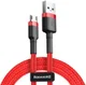 Baseus Cafule Fast Charge Micro-USB Gevlochten Kabel 1m Rood/Zwart afbeelding 1