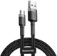 Baseus Cafule Series Micro-USB Gevlochten Kabel 2m Zwart/Grijs afbeelding 1