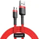 Baseus Cafule Series Micro-USB Gevlochten Kabel 2m Rood/Zwart afbeelding 1