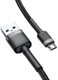 Baseus Cafule Series Fast Charge Micro-USB Gevlochten Kabel 1m Zwart afbeelding 4