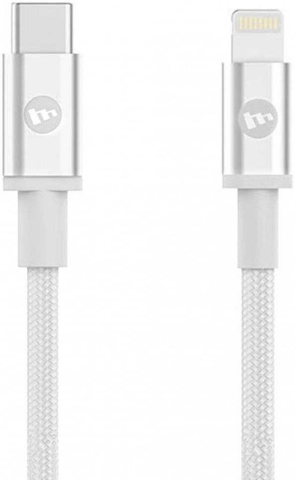 Mophie USB-C naar Lightning Kabel 1m Wit afbeelding 1