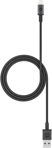 Mophie USB-A naar Lightning Kabel 1m Zwart afbeelding 1