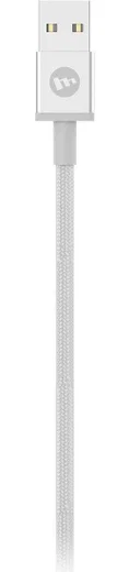 Mophie USB-A naar USB-C / Lightning / Micro-USB Kabel 1m Wit afbeelding 2