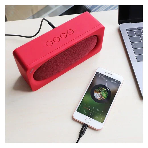 Hoco Sound Source Series Apple Lightning naar 3.5mm Mini-Jack Adapter afbeelding 5