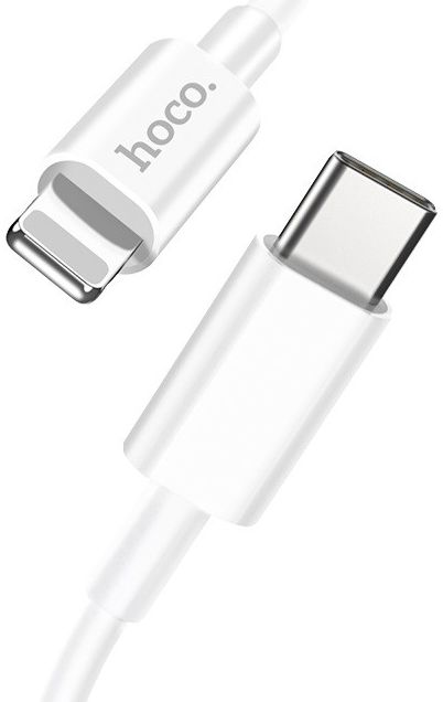 Hoco Swift Series Power Delivery USB-C naar Lightning Kabel 1m Wit afbeelding 4
