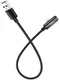 Hoco 3-in-1 USB-A naar Duo Lightning Adapter Zwart afbeelding 1