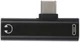 Universele USB-C naar USB-C + Audio Jack Adapter Zwart afbeelding 2