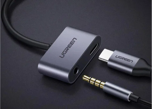 Stijlvolle Universele USB-C naar USB-C + Audio Jack Adapter afbeelding 6