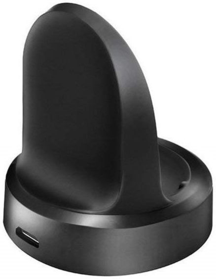 Samsung Galaxy Watch / Gear Watch Oplader Draadloos Opladen Dock Zwart afbeelding 4
