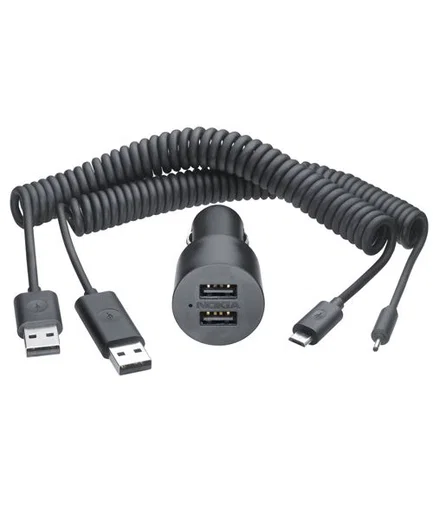 Nokia DC-20 originele autolader met Dual USB afbeelding 1