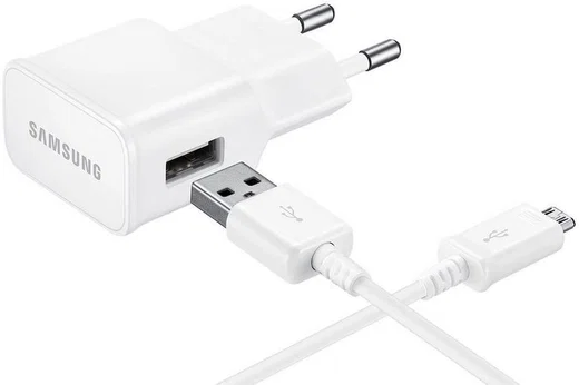 Originele Samsung Oplader 10W met Micro-USB Kabel EP-TA12EBEU Wit afbeelding 1