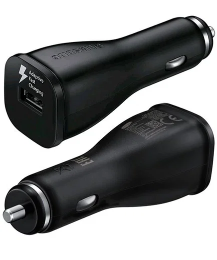Originele Samsung Car Charger Adaptive Fast Charging Autolader Zwart afbeelding 2