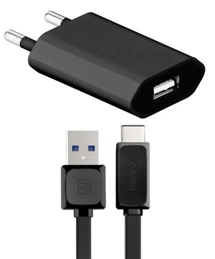 USB-C Oplader Zwart afbeelding 1
