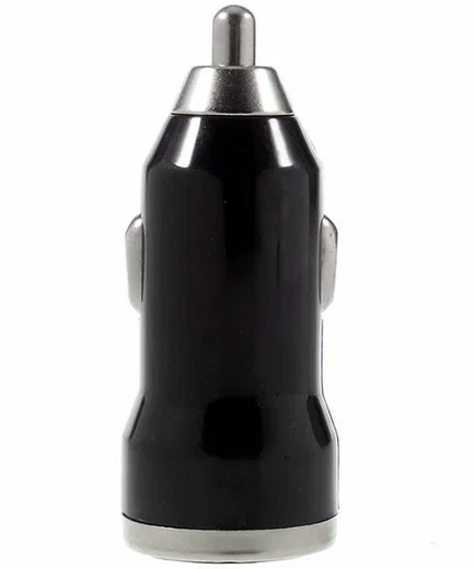 Dual USB Universele Autolader Zwart afbeelding 2