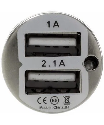 Dual USB Universele Autolader Zwart afbeelding 3