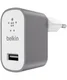 Belkin Mixit Metallic Premium Thuislader 2.4A Grijs afbeelding 1