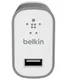 Belkin Mixit Metallic Premium Thuislader 2.4A Grijs afbeelding 2