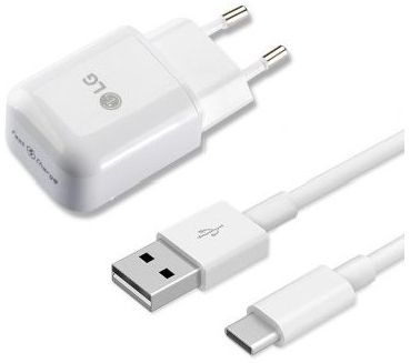 Originele LG MCS-H05 1.8A Fast Charge USB-C Snellader Wit afbeelding 1
