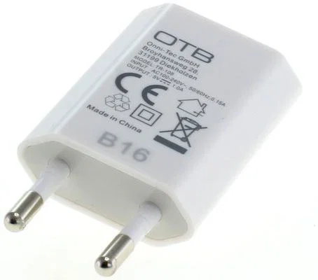 OTB Universele USB Thuislader Wit afbeelding 2