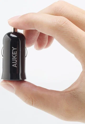 Aukey CC-T5 Quick Charge 2.0 Autolader 2.4A Zwart afbeelding 5