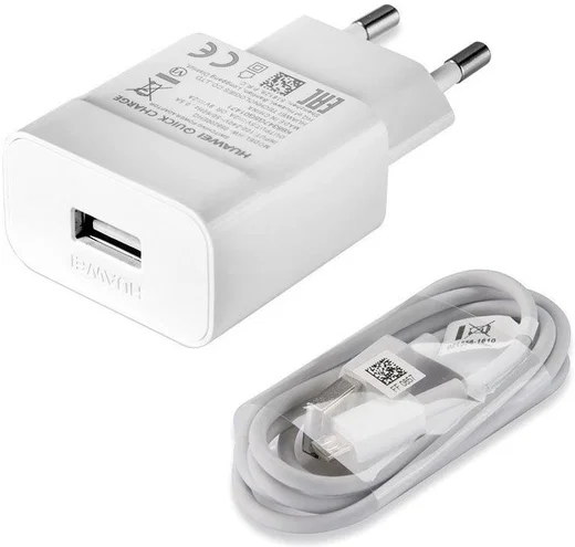 Originele Huawei AP32 Quick Charger Micro USB Oplader (1M) Wit afbeelding 1