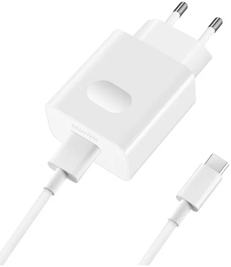 Originele Huawei AP81 Super Charge USB-C Oplader 1M Wit afbeelding 1