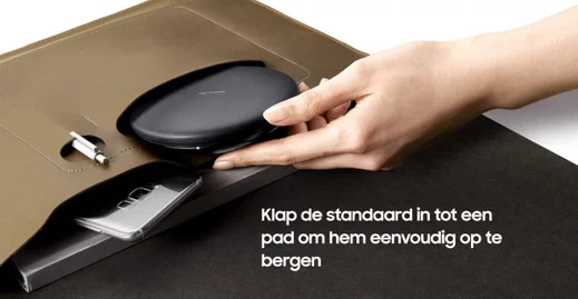 Originele Samsung Wireless Charging Stand/Pad Draadloze Oplader Zwart afbeelding 8