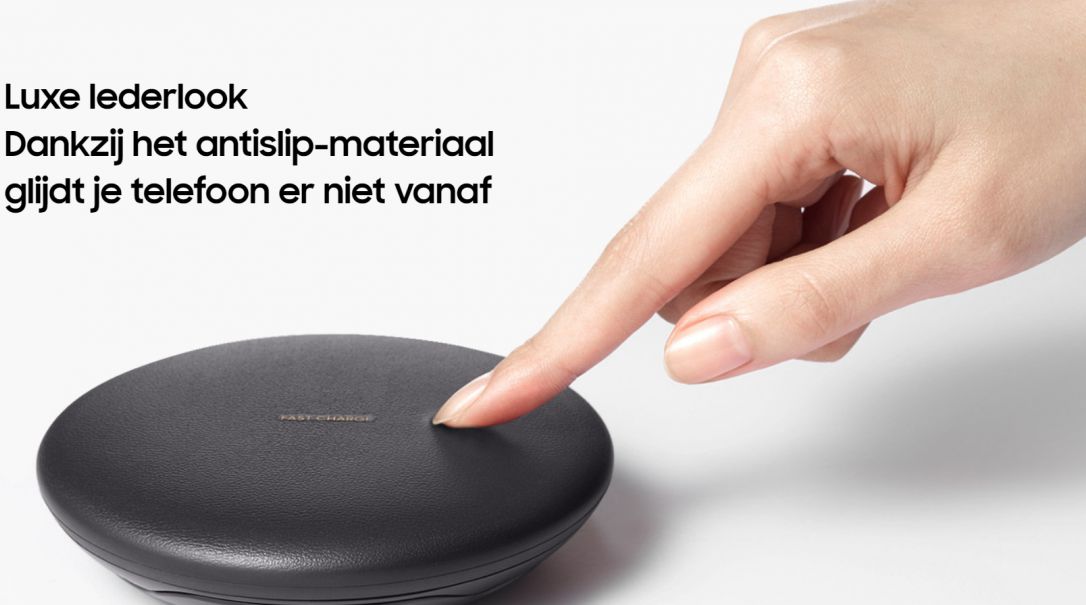 Originele Samsung Wireless Charging Stand/Pad Draadloze Oplader Zwart afbeelding 7