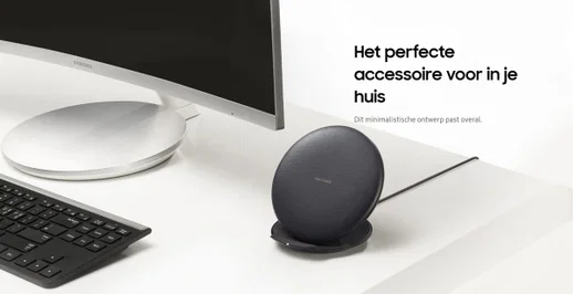 Samsung Wireless Charger Convertible Fast Charge Oplader Bruin afbeelding 7