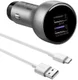Huawei AP38 Super Charge Autolader met USB-C Kabel (1M) afbeelding 1