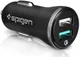 Spigen Quick Charge Autolader Zwart afbeelding 1
